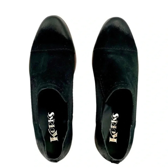 Korks Gertrude Leather Slip On Shoes - Picture 2 of 7